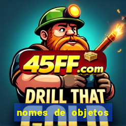 nomes de objetos de origem tupi guarani